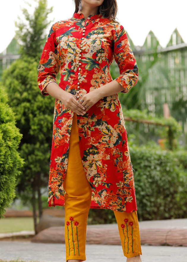 Gorgeous Colourful Party Wear kurti  Latest Kurti Designs