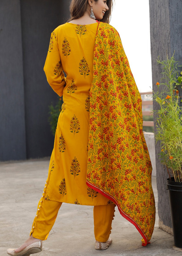 South cotton kurti pant with embroidery - Kurti Fashion-happymobile.vn