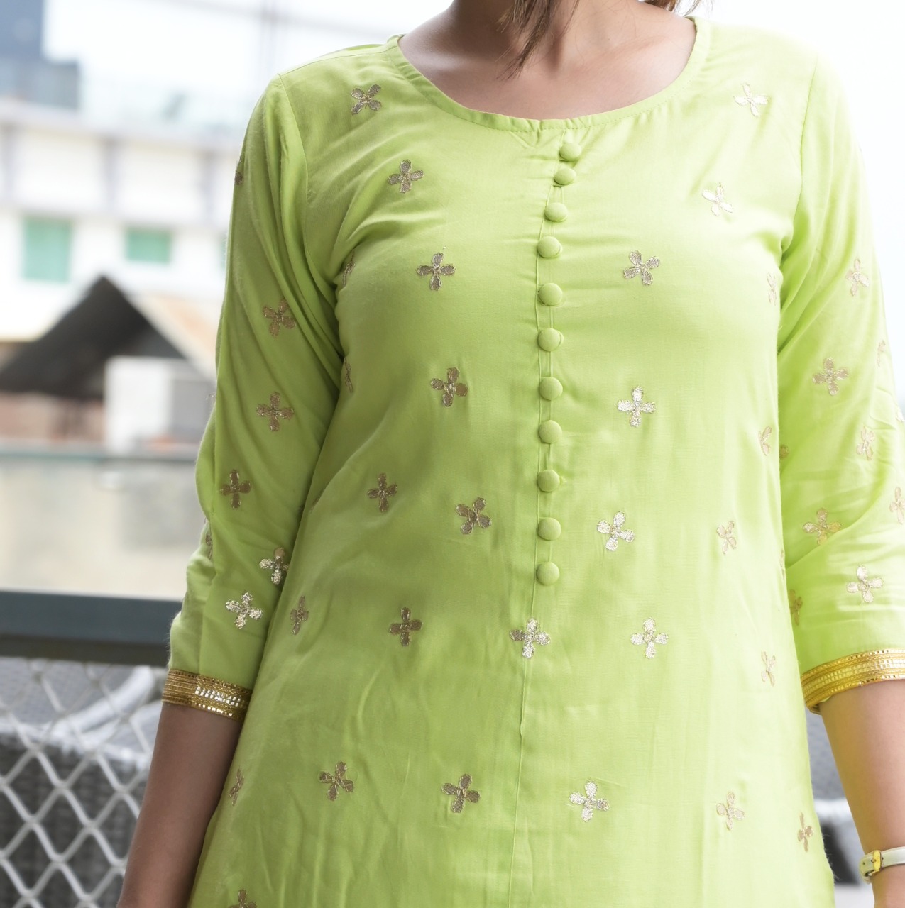 Share more than 80 green leggings with kurti best - thtantai2