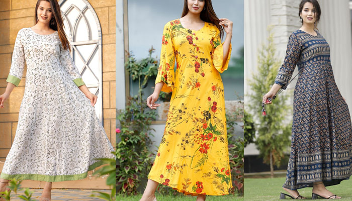 Top more than 89 long kurti wear with jeans - thtantai2